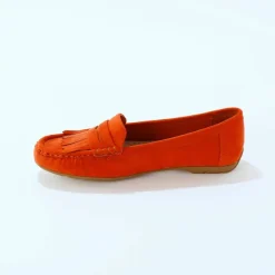 Mocassins souples textile microfibre