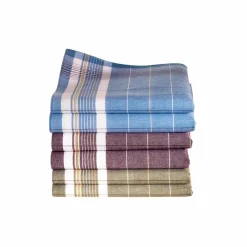 Mouchoir travail pur coton - lot de 6 ou lot de 12
