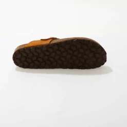 Mule entredoigt croûte de cuir certifié LWG