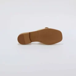 Mules à boucle côté
