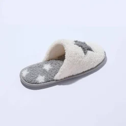 Mules plates souples étoile