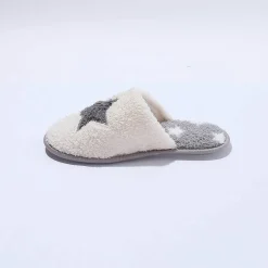 Mules plates souples étoile