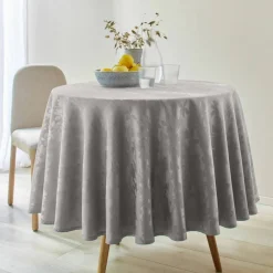 Nappe damassée feuillages Colombine®