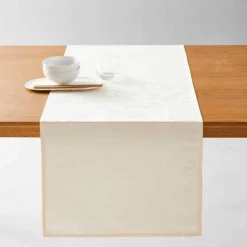 Nappe damassée feuillages Colombine®
