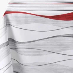 Nappe imprimé serpentins entretien facile