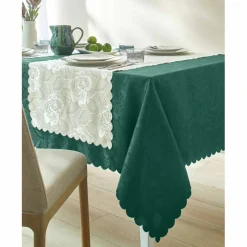 Nappe jacquard damassé