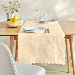 Nappe jacquard damassé