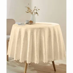 Nappe jacquard damassé