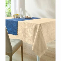 Nappe jacquard damassé