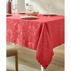 Nappe jacquard damassé