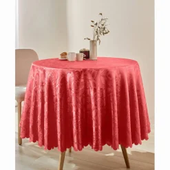Nappe jacquard damassé