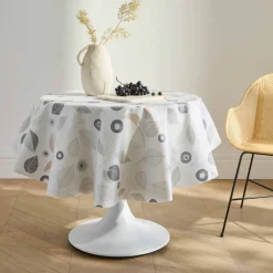 Nappe toile cirée imprimé feuilles