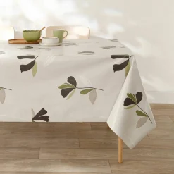 Nappe toile cirée imprimé fleurs
