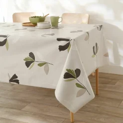 Nappe toile cirée imprimé fleurs
