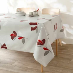Nappe toile cirée imprimé fleurs