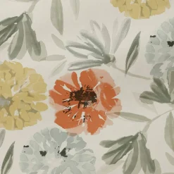 Nappe toile cirée imprimé grosses fleurs