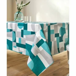 Nappe toile cirée imprimé Patch duo