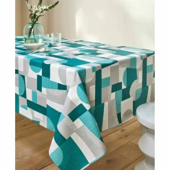 Nappe toile cirée imprimé Patch duo