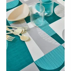 Nappe toile cirée imprimé Patch duo