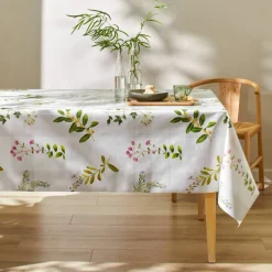 Nappe toile cirée imprimé printanier