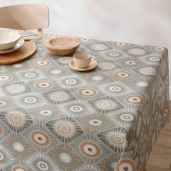 Nappe toile cirée imprimé wax