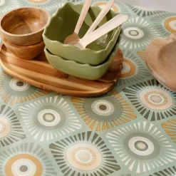 Nappe toile cirée imprimé wax