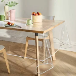 Nappe toile cirée translucide