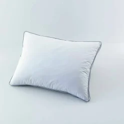Oreiller percale coton Qualigel moelleux