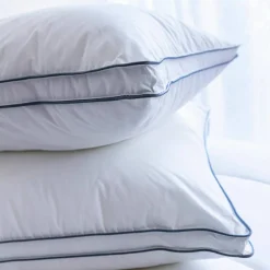Oreiller percale coton Qualigel moelleux