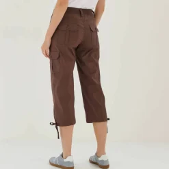 Pantacourt ceinture maille