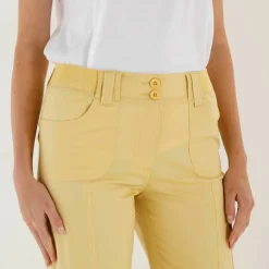 Pantacourt ceinture maille