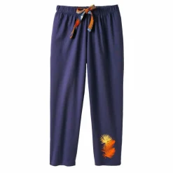 Pantacourt de pyjama en coton - uni tropical