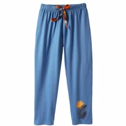 Pantacourt de pyjama en coton - uni tropical