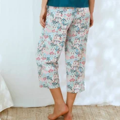 Pantacourt de pyjama imprimé Ikat