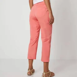 Pantacourt droit stretch