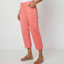 Pantacourt droit stretch