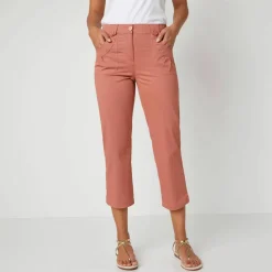 Pantacourt droit stretch