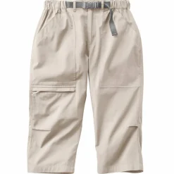 Pantacourt 3/4 élastiqué + ceinture assortie