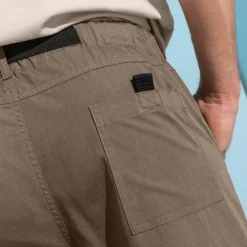 Pantacourt 3/4 élastiqué + ceinture assortie