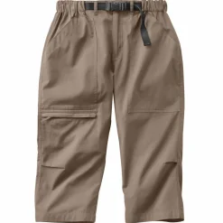 Pantacourt 3/4 élastiqué + ceinture assortie