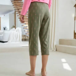Pantacourt pyjama imprimé 