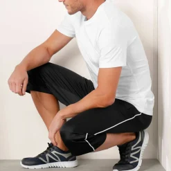 Pantacourt sport microfibre intérieur gratté