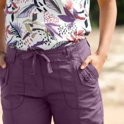 Pantalon battle retroussable