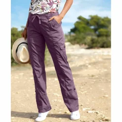 Pantalon battle retroussable
