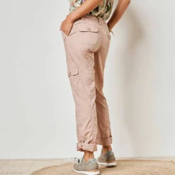 Pantalon battle retroussable