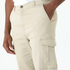Pantalon cargo en sergé ultra stretch - L30