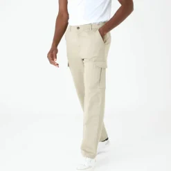 Pantalon cargo en sergé ultra stretch - L30