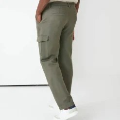 Pantalon cargo en sergé ultra stretch - L30