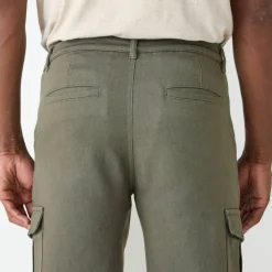 Pantalon cargo en sergé ultra stretch - L30