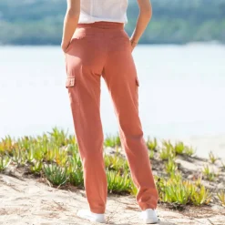 Pantalon cargo fluide